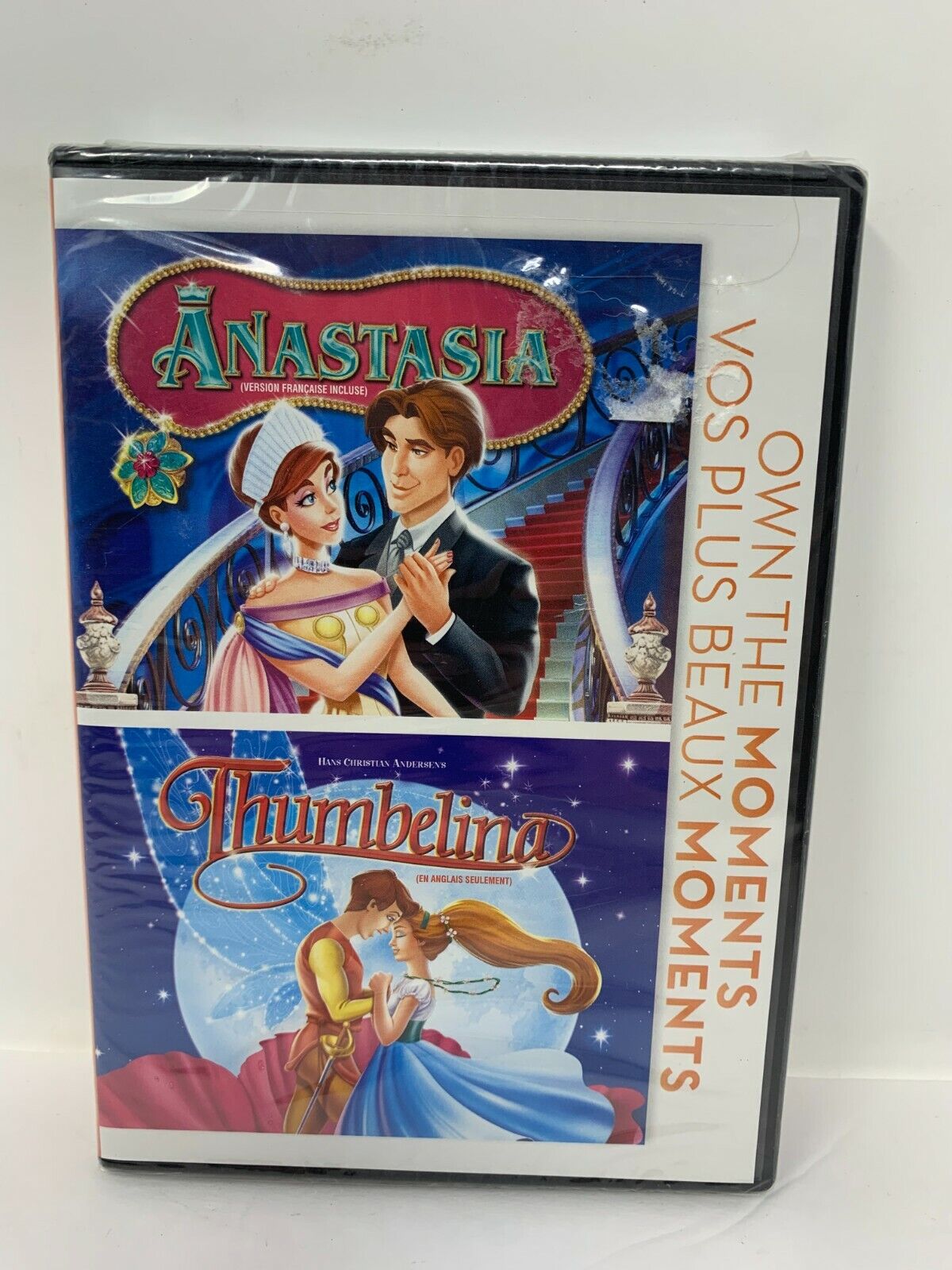 Anastasia / Thumbelina Double Feature (DVD, 2012) Kids Cartoon New and Sealed!!!