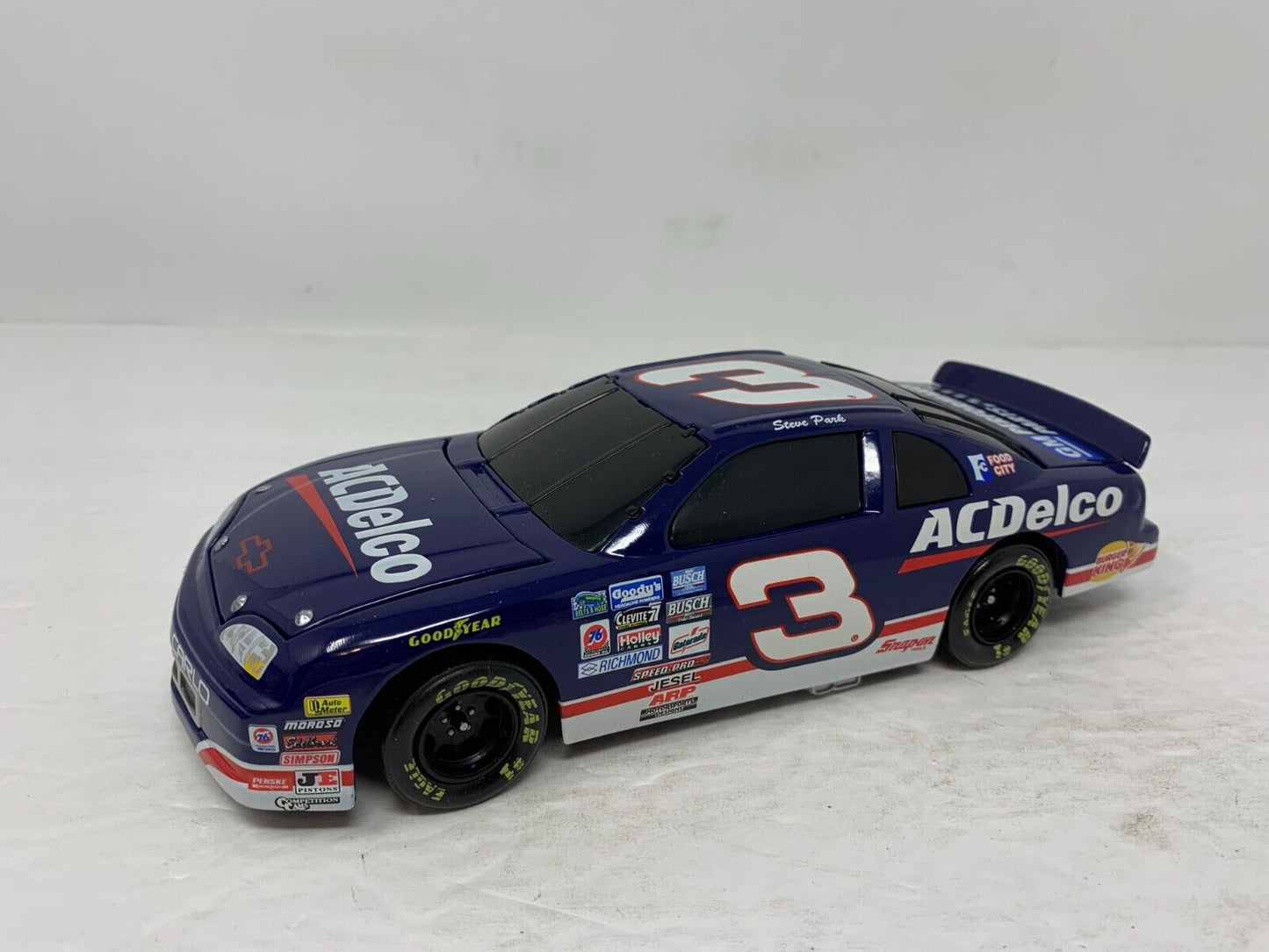 Action Nascar #3 Steve Park AC Delco 1997 Chevy Monte Carlo BANK 1:24 Diecast