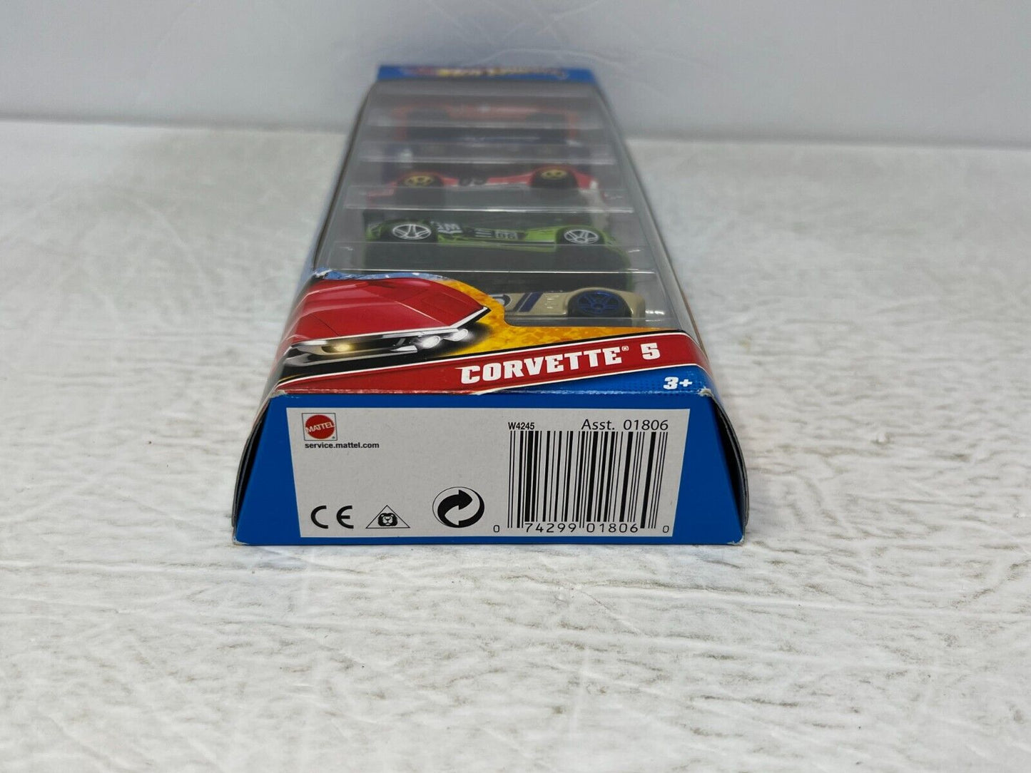 Hot Wheels Corvette 5-Car Gift Set 1:64 Diecast