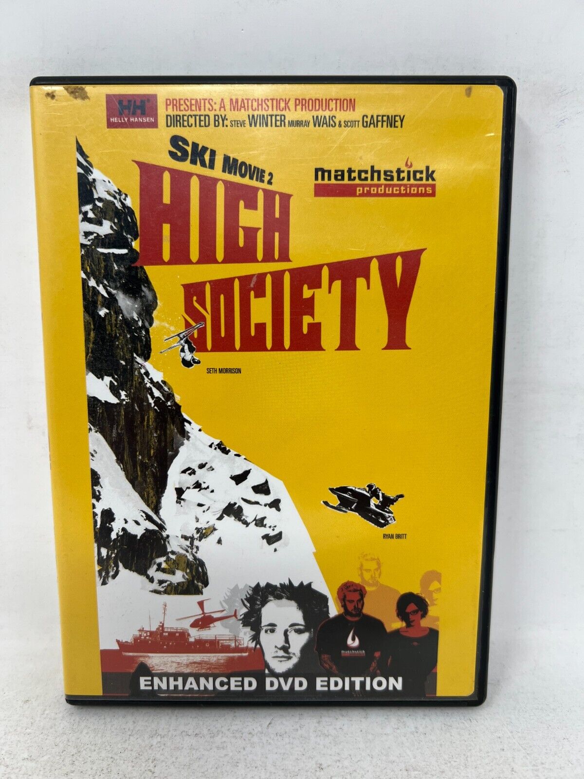 Ski Movie 2 High Society (DVD, 2001) Seth Morrison Shane McConkey Sports