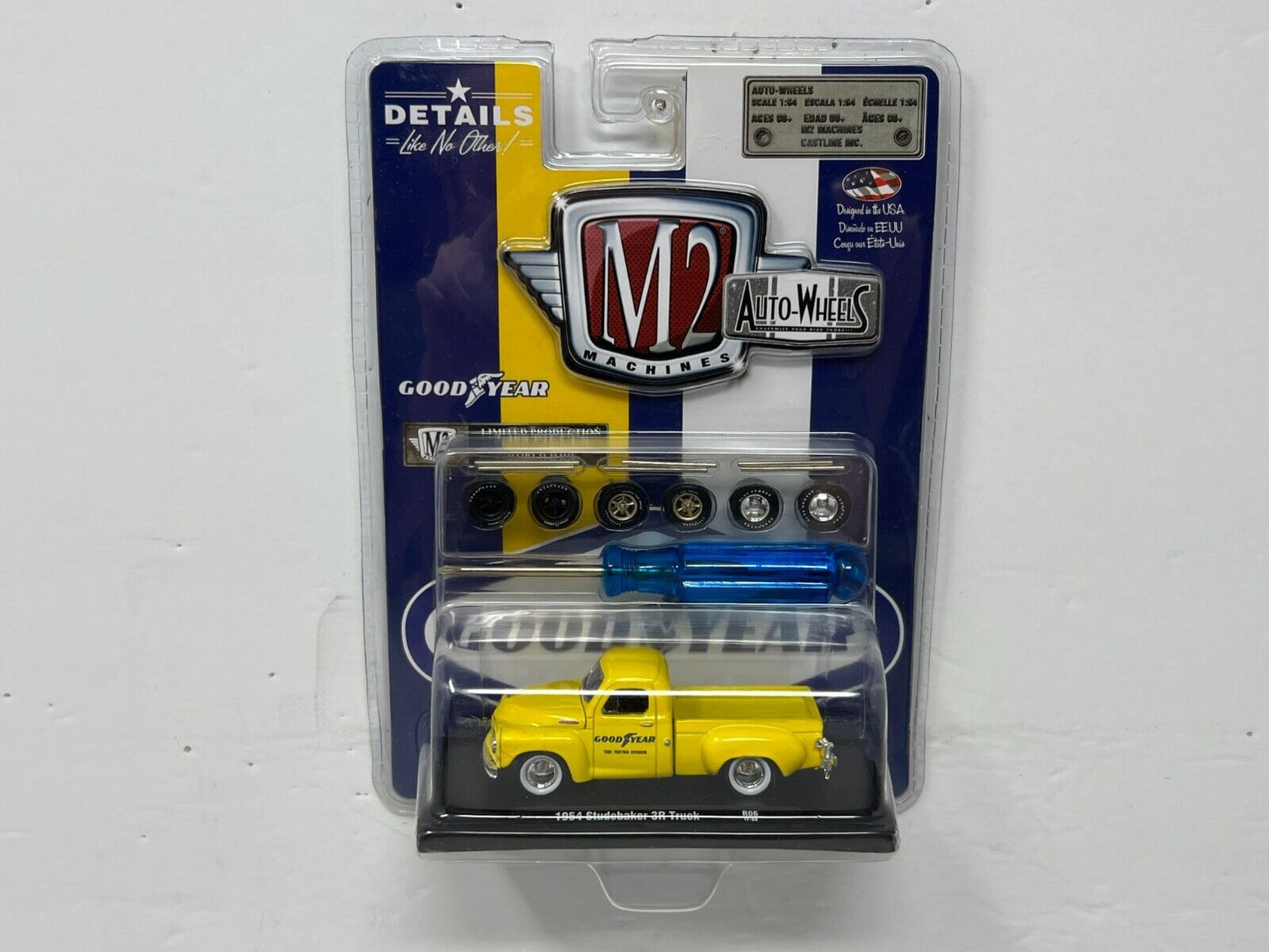 M2 Machines Auto-Wheels 1954 Studebaker 3R Truck 1:64 Diecast