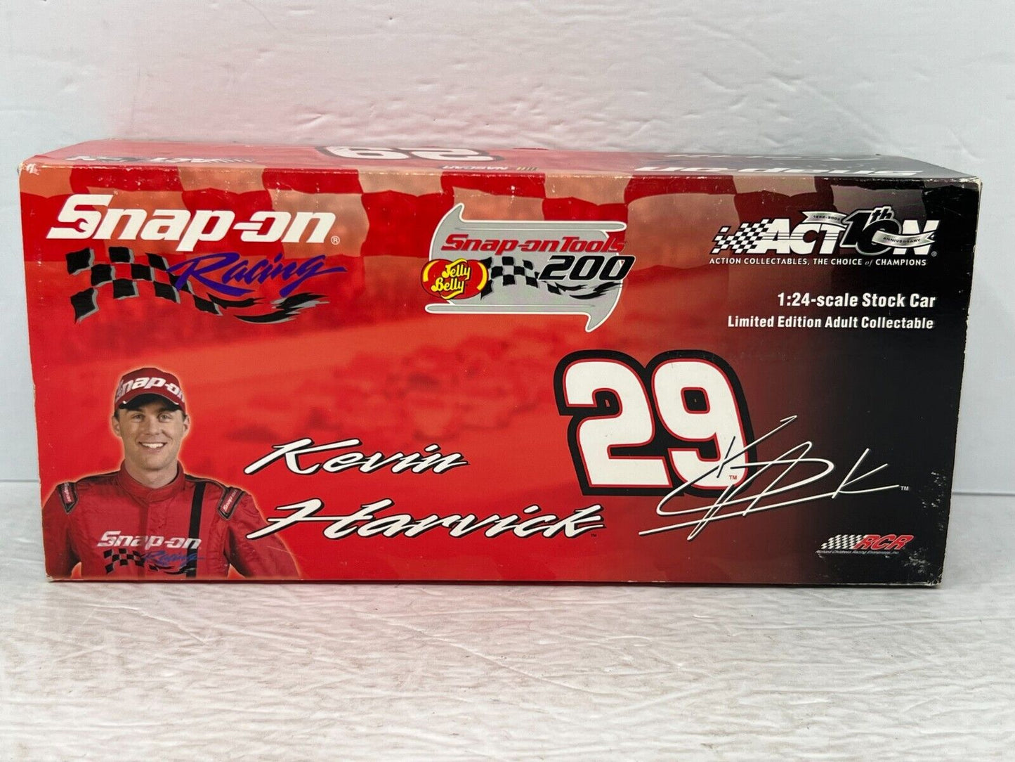 Action Nascar #29 Kevin Harvick Snap-On 2002 Chevy Monte Carlo 1:24 Diecast