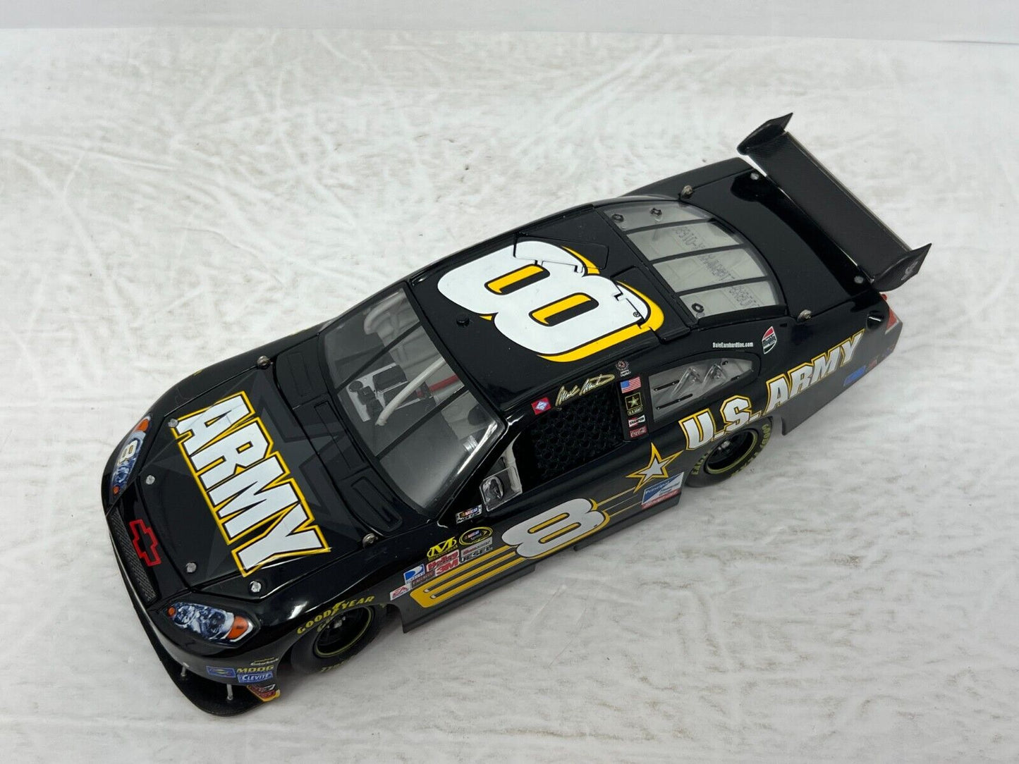 Action Nascar #8 Mark Martin Army 2008 Chevy Impala SS 1:24 Diecast