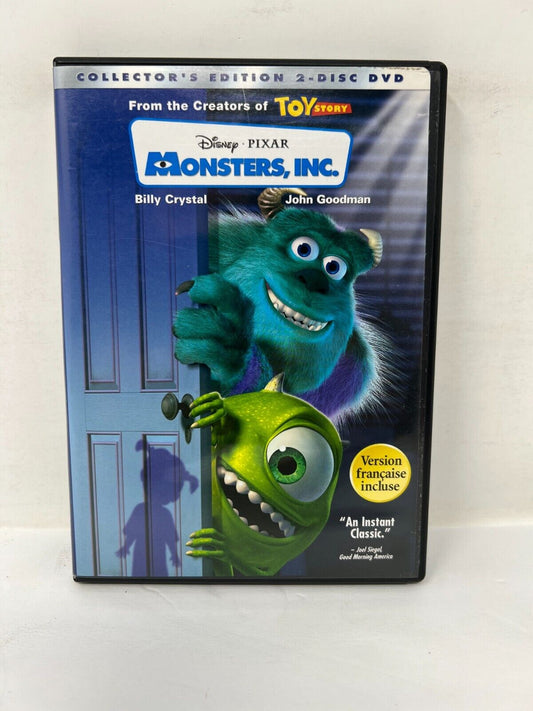 Monsters, Inc. (DVD, 2002) Disney Pixar Good Condition!!!