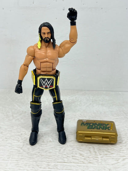 WWE Elite Collection Then Now Forever Seth Rollins Exclusive Money in the Bank