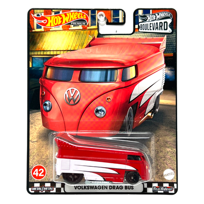 Hot Wheels Premium Boulevard Volkswagen Drag Bus 1:64 Diecast