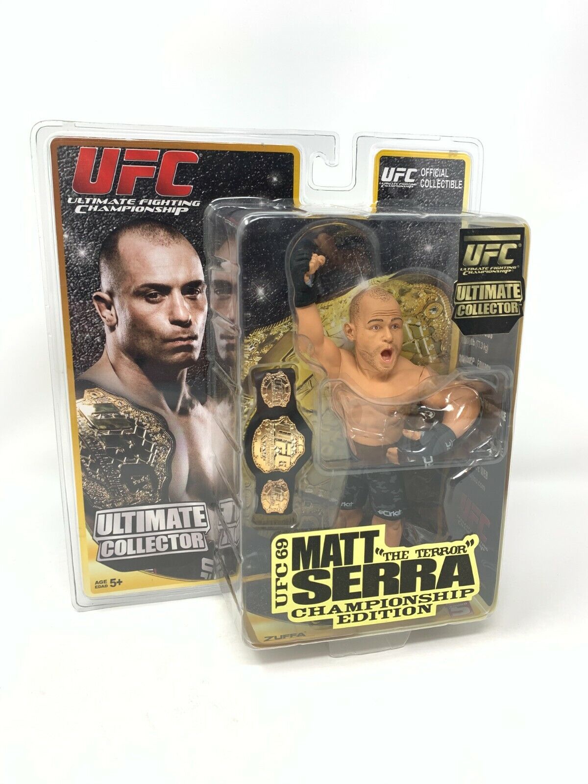 Round 5 UFC Matt “The Terror” Serra Ultimate Collector UFC 69 Action Figure