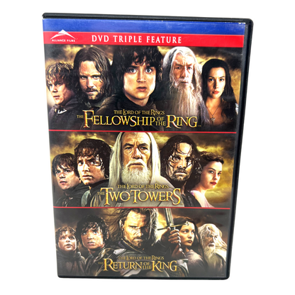 Lord Of The Rings Trilogy (DVD, 2012) Elijah Wood Liv Tyler Fantasy