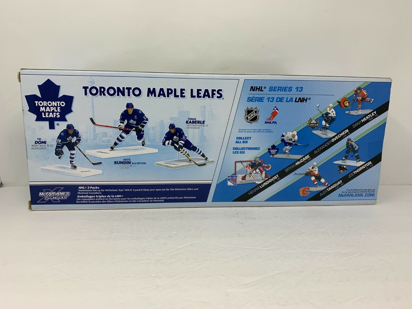 Mcfarlane NHL Toronto Maple Leafs Exclusive Combo 3-Pack Figure Set