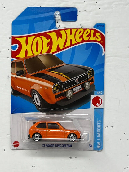 Hot Wheels HW J-Imports '73 Honda Civic Custom JDM 1:64 Diecast