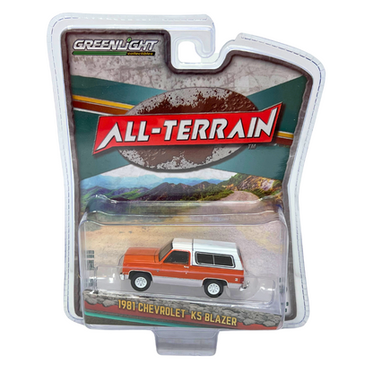 Greenlight All-Terrain 1981 Chevrolet K5 Blazer 1:64 Diecast