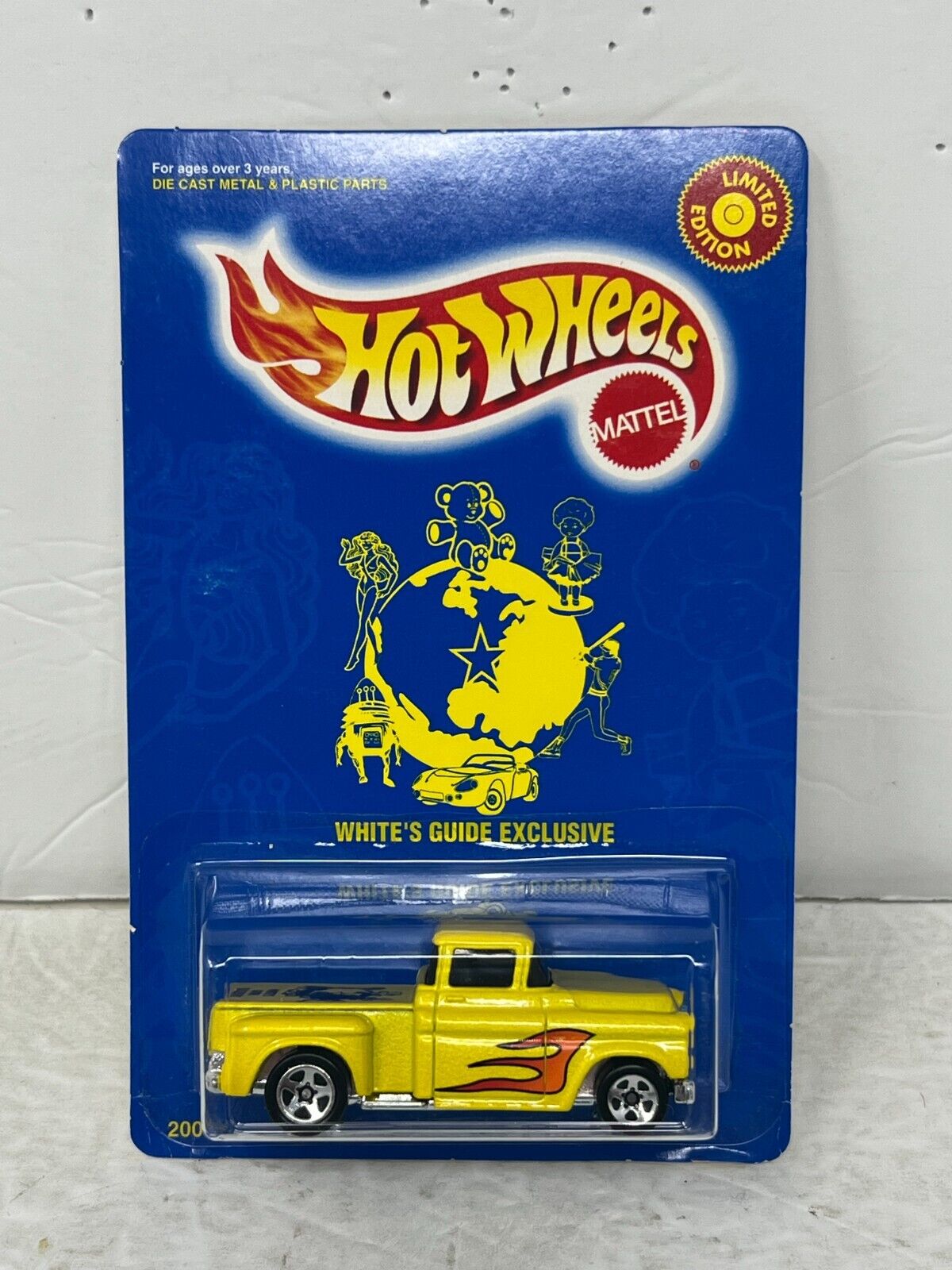 Hot Wheels White's Guide Exclusive '56 Flashsider Limited Edition Truck 1:64 Diecast
