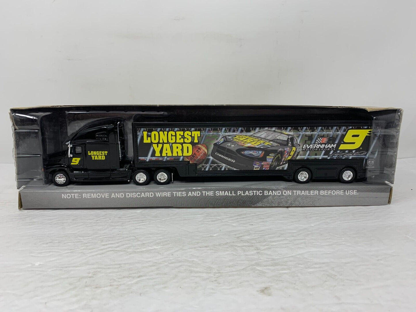 Winner's Circle #9 Longest Yard Kasey Kahne Transport Hauler 1:64 Diecast