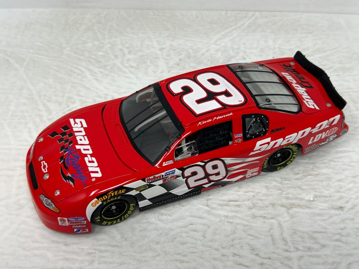 Action Nascar #29 Kevin Harvick Snap-On 2002 Chevy Monte Carlo 1:24 Diecast