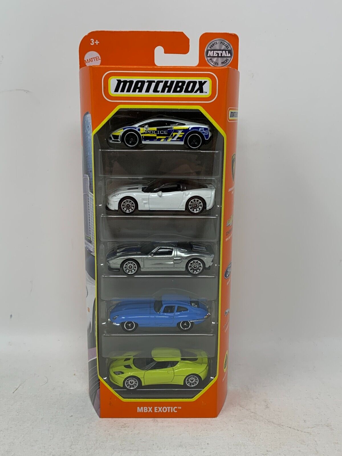 Matchbox 2020 MBX Exotic 5-Pack Combo 1:64 Diecast