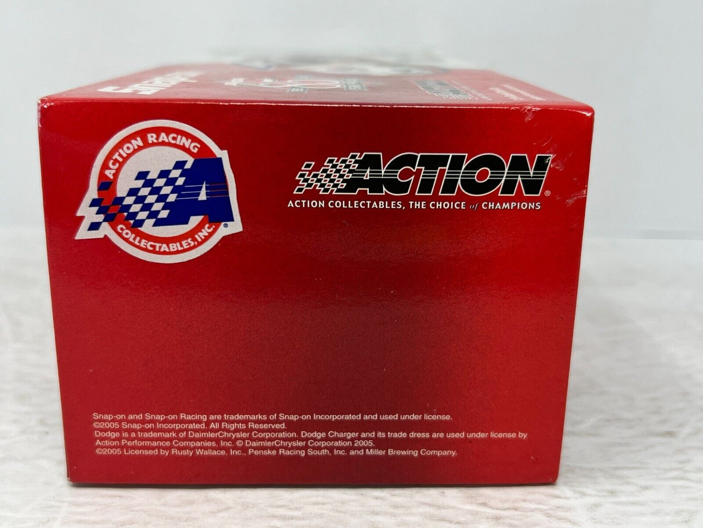 Action Nascar #2 Rusty Wallace Miller Snap-On 2005 Dodge Charger 1:24 Diecast