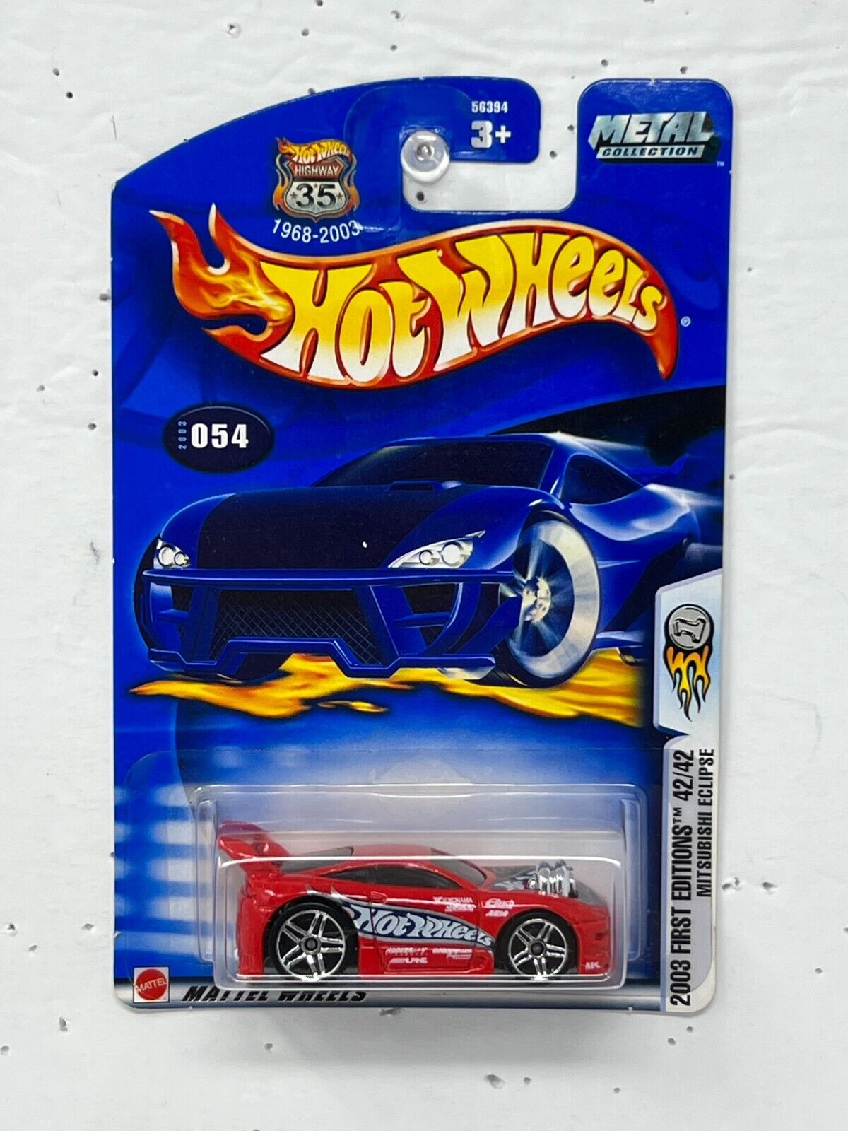 Hot Wheels 2003 First Editions Mitsubishi Eclipse JDM 1:64 Diecast