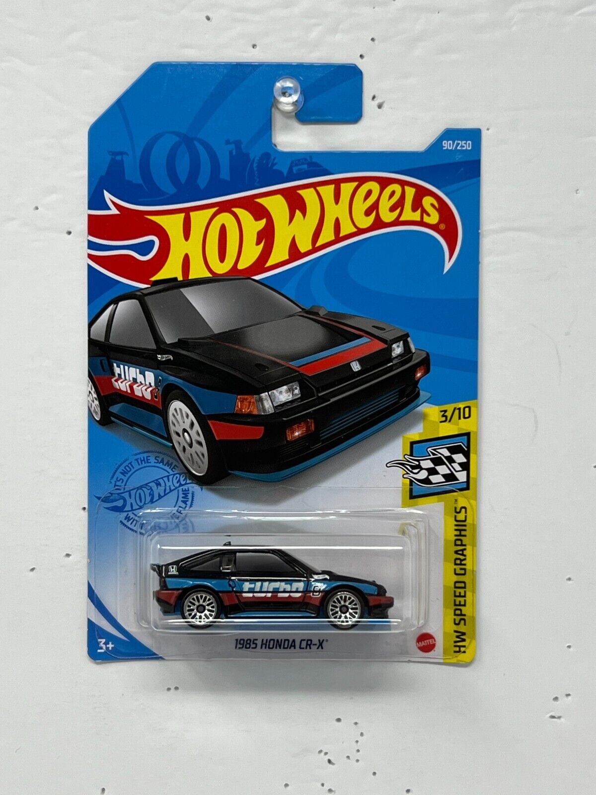 Hot Wheels HW Speed Graphics 1985 Honda CR-X JDM 1:64 Diecast