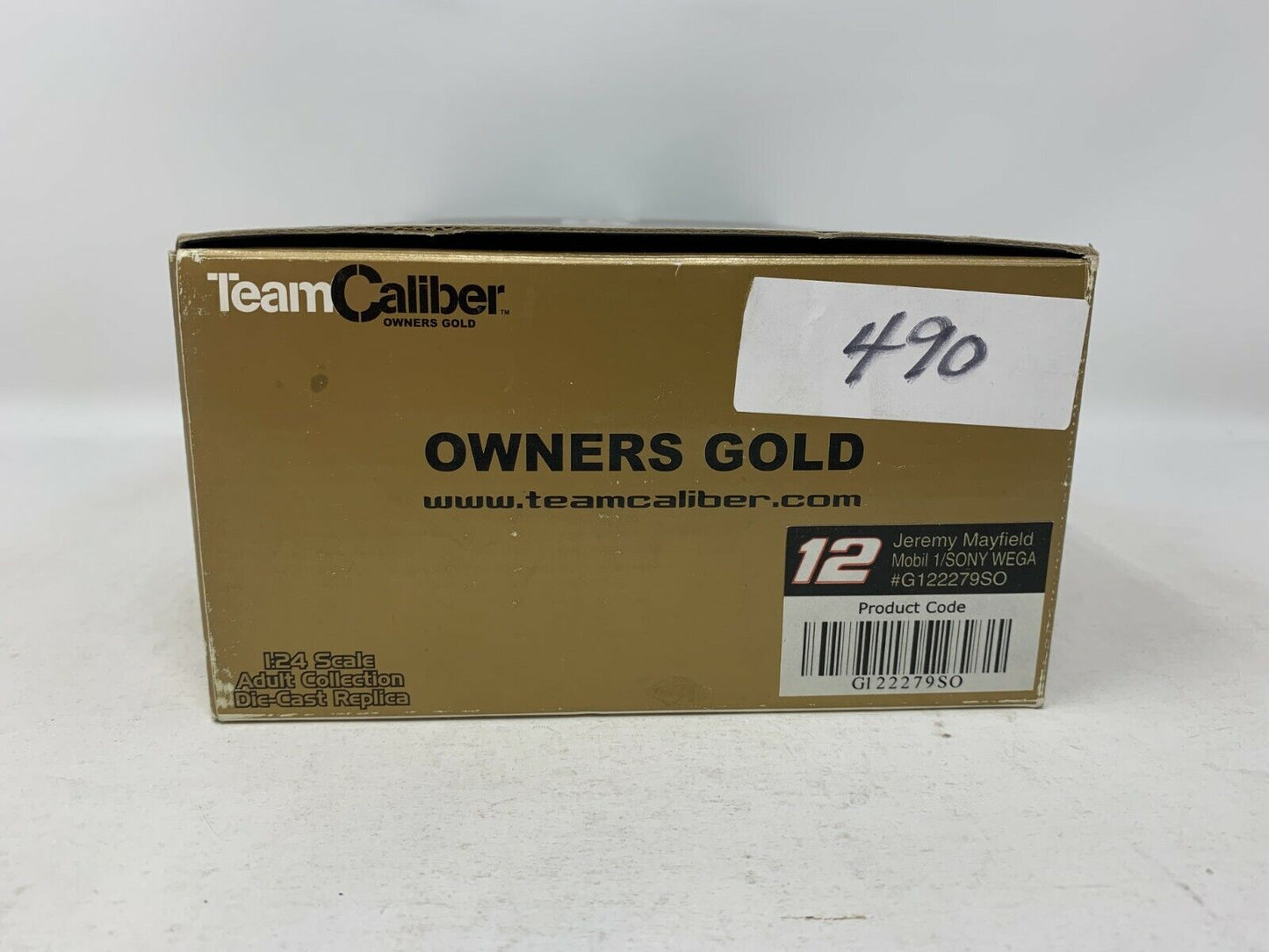 Team Caliber Owner Gold Series Nascar #12 Jeremy Mayfield Mobil 1:24 Diecast