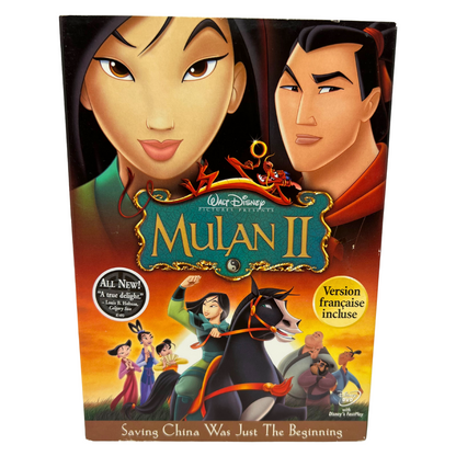 Mulan II (DVD, 2005) Disney Good Condition!!!