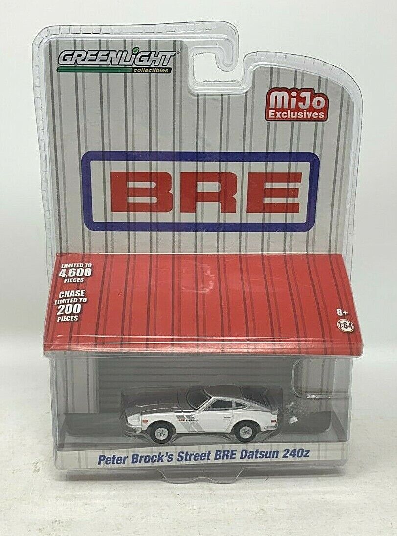 Greenlight Bre Peter Brock's Street BRE Datsun 240z 1:64 Diecast