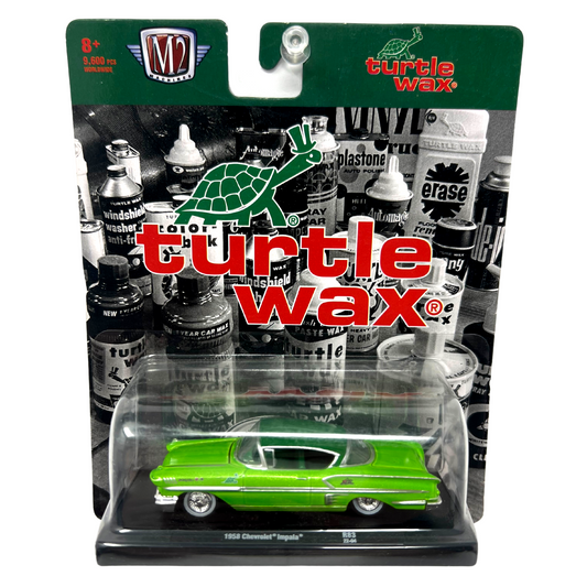M2 Machines Turtle Wax 1958 Chevrolet Impala R83 1:64 Diecast