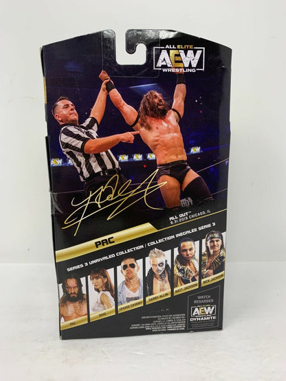 AEW Pac Unrivaled Series 3 #19 Jazwares Wrestling Action Figure