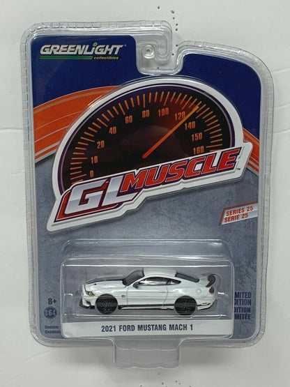 Greenlight GL Muscle Series 25 2021 Ford Mustang Mach 1 1:64 Diecast