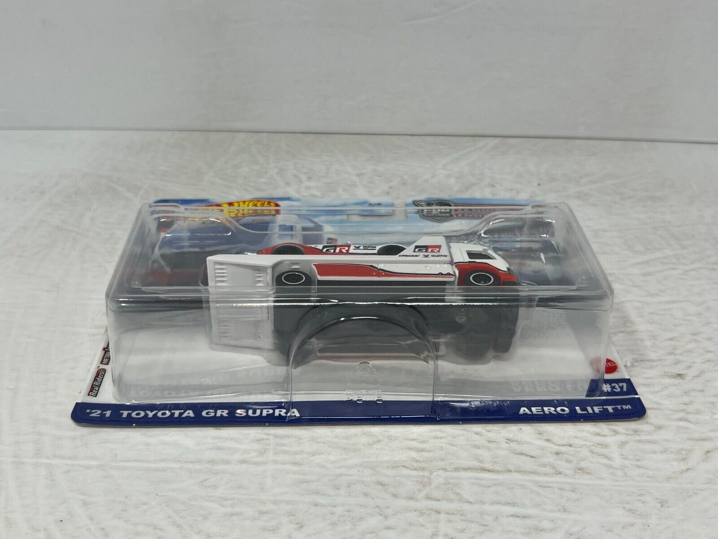 Hot Wheels Premium '21 Toyota GR Supra Aero Lift #37 Team Transport 1:64 Diecast