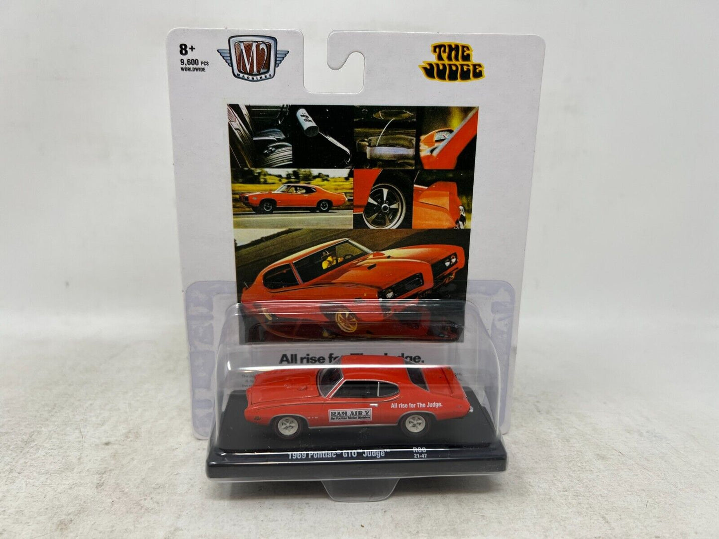 M2 Machines The Judge 1969 Pontiac GTO Judge R80 1:64 Diecast