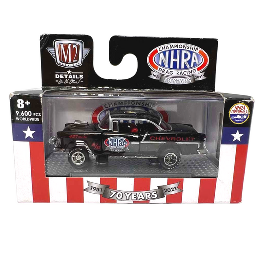 M2 Machines NHRA 1955 Chevrolet Bel Air Gasser WMTS16 1:64 Diecast