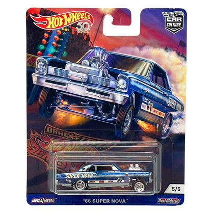 Hot Wheels Premium Drag Strip Demons '66 Super Nova 1:64 Diecast