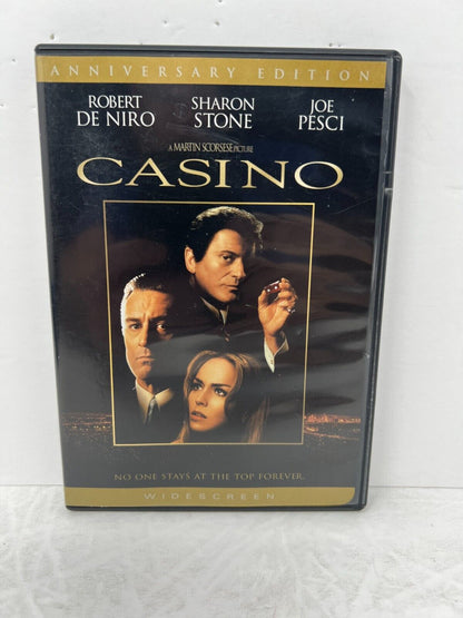 Casino (DVD, 2005) Robert De Niro Joe Pesci Crime Good Condition!!!