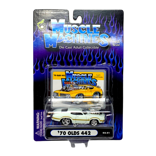Muscle Machines '70 Olds 442 1:64 Diecast
