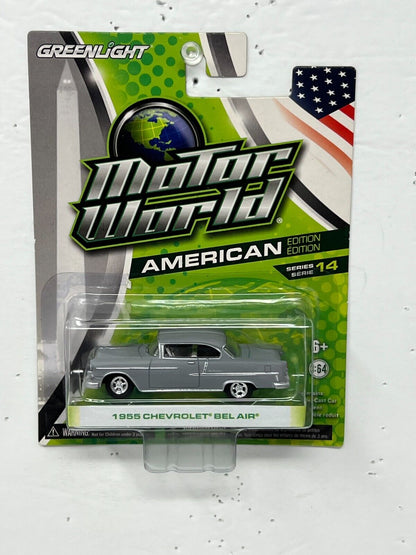 Greenlight Motor World American 1955 Chevrolet Bel Air 1:64 Diecast