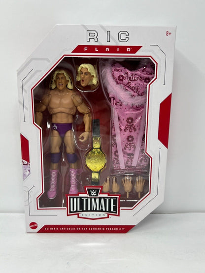 WWE Ric Flair Ultimate Edition Series 9 Mattel Action Figure with Belt Mattel Toys