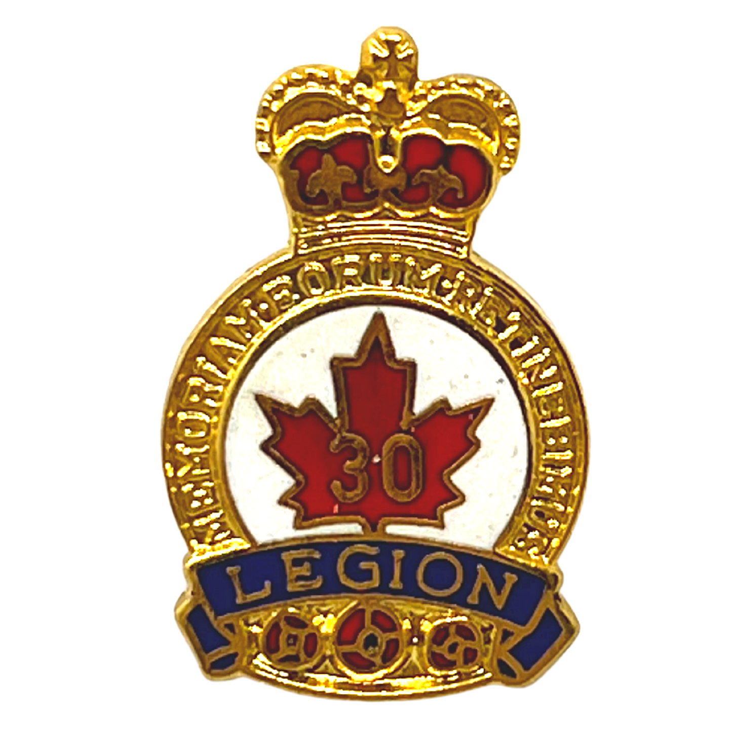 Legion Memoriam Eorum Retinebimus Clubs & Organizations Lapel Pin