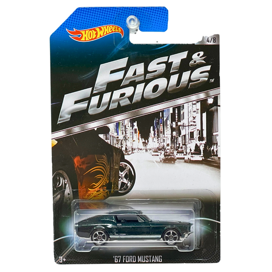 Hot Wheels Fast & Furious '67 Ford Mustang 1:64 Diecast
