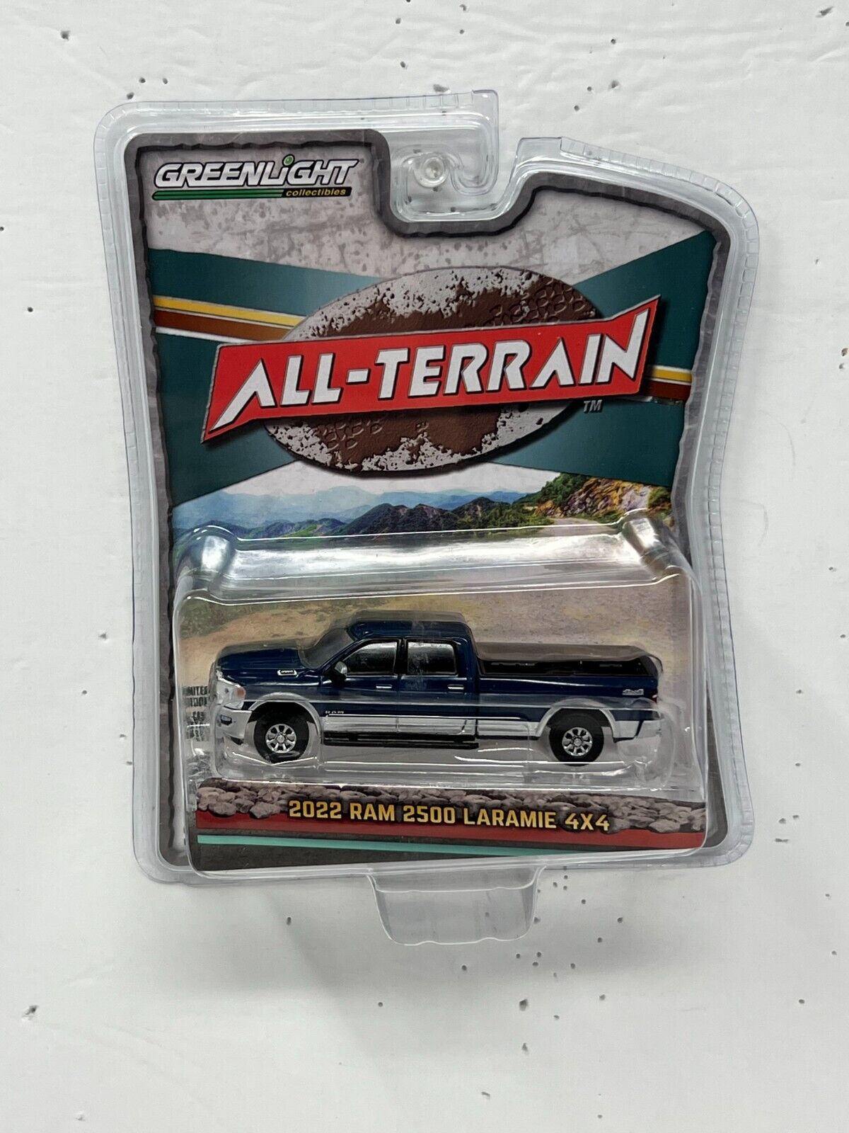 Greenlight All-Terrain 2022 Dodge Ram Laramie 4x4 1:64 Diecast