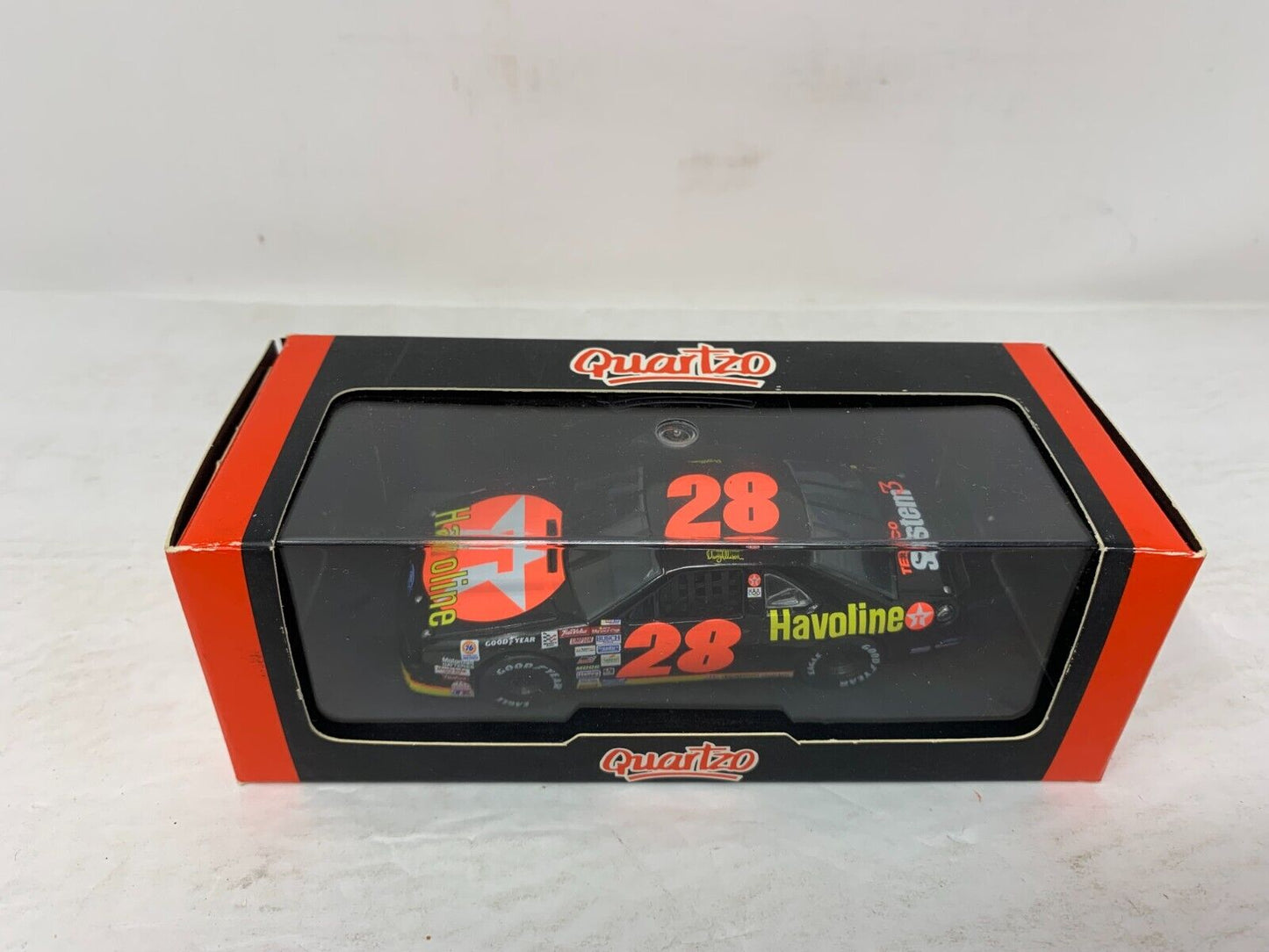 Quartzo Nascar #28 Texaco Havoline Davey Allison 2004 Thunderbird 1:43 Diecast