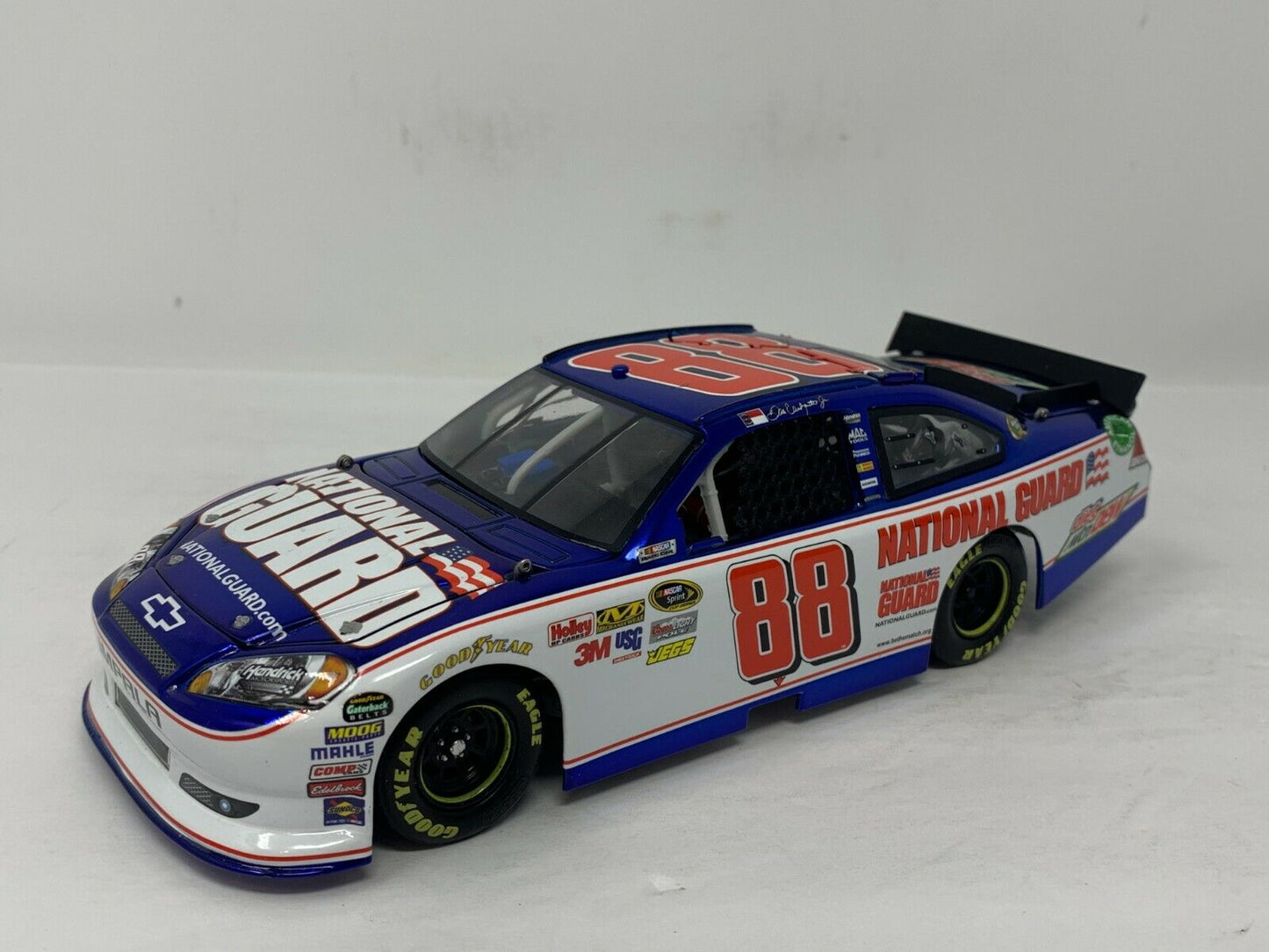 Lionel Nascar #88 Dale Earnhardt Jr. National Guard Chrome Impala 1:24 Diecast