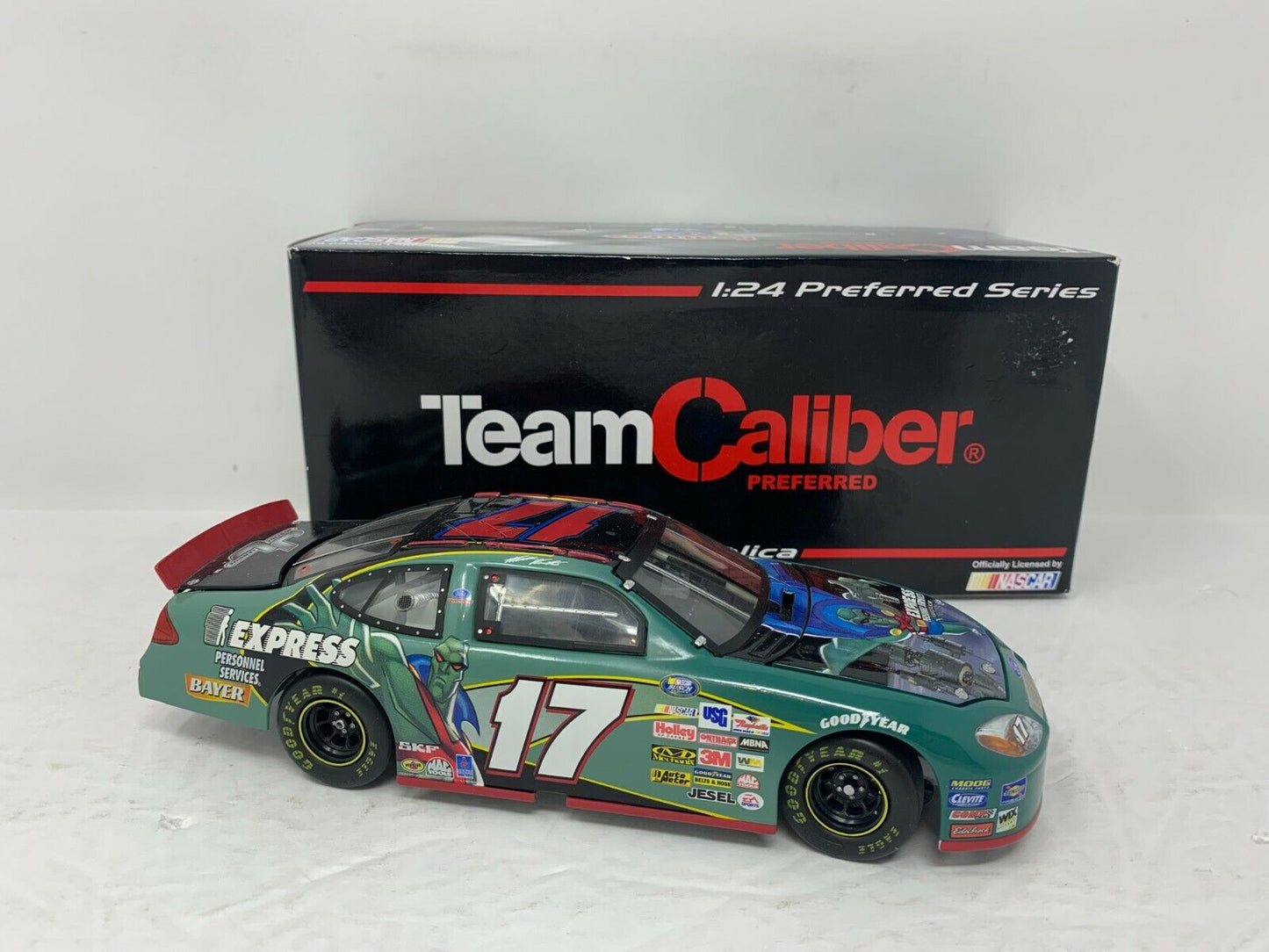 Team Caliber Nascar #17 Matt Kenseth Justice League Ford Taurus 1:24 Diecast