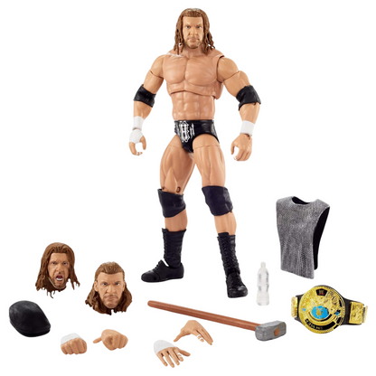 WWE Triple H DX Ultimate Edition Action Figure W/ Entrance Attire & Belt Mattel Toys
