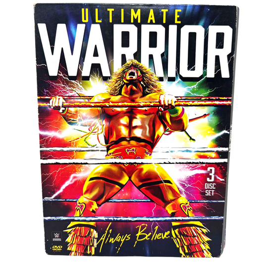 WWE: Ultimate Warrior - Always Believe (DVD, 2015) Good Condition!!!