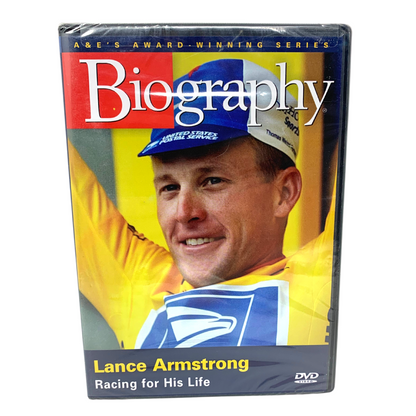 Lance Armstrong: Racing for his Life (DVD, 2005) A&E Biography New and Sealed!!!