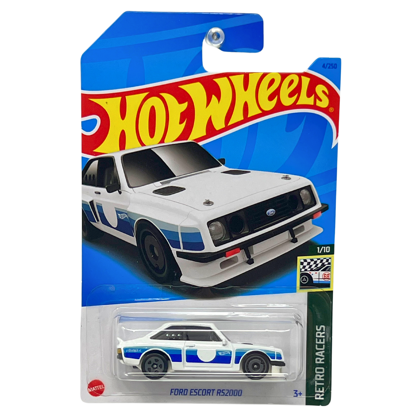 Hot Wheels Retro Racers Ford Escort RS2000 JDM 1:64 Diecast