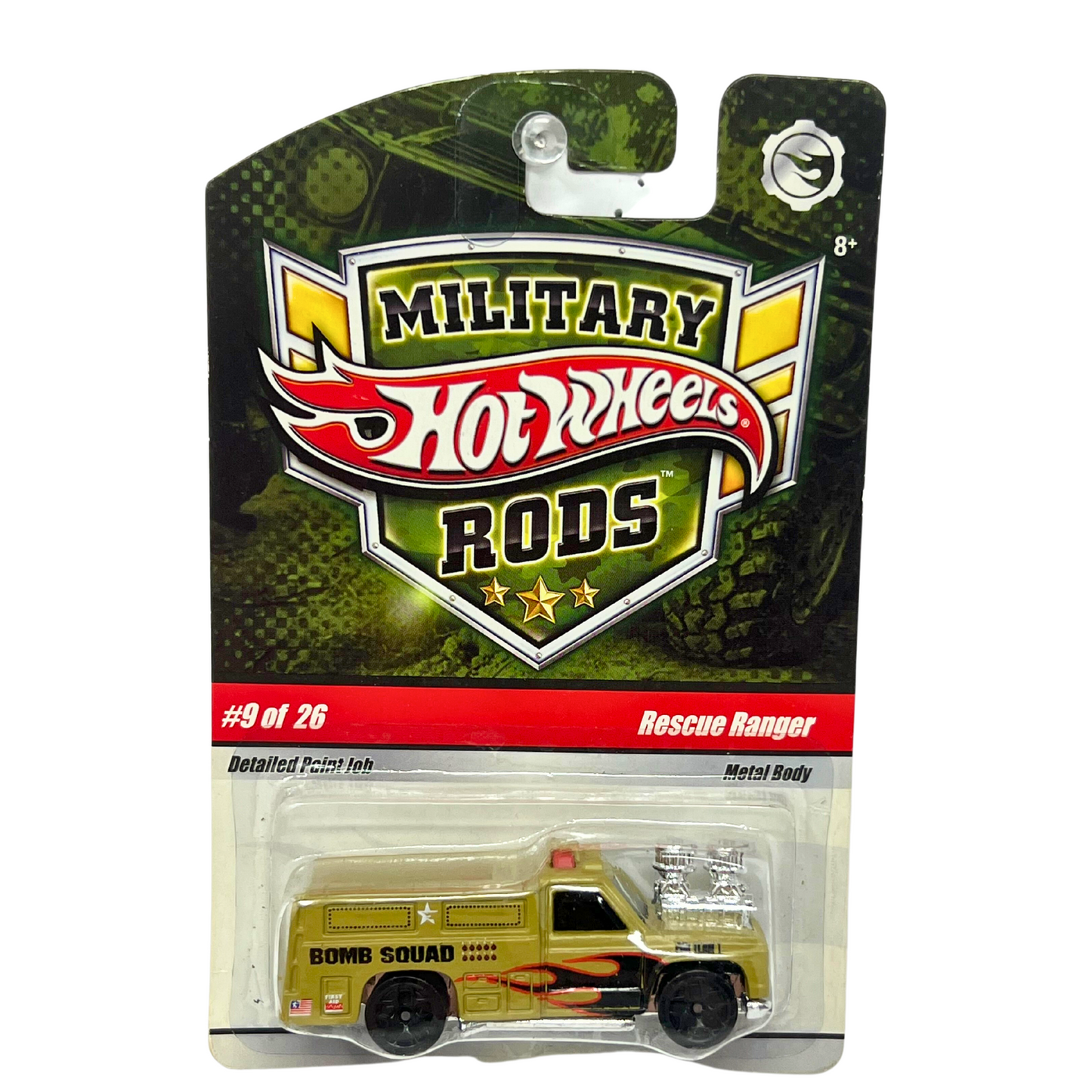 Hot Wheels Military Rods Rescue Ranger 1:64 Diecast