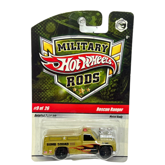Hot Wheels Military Rods Rescue Ranger 1:64 Diecast