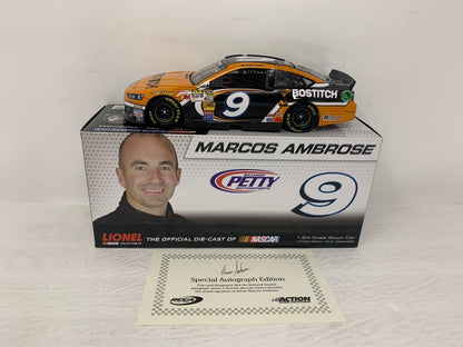 Lionel Nascar #9 Marcos Ambrose Bostitch Autographed Fusion 1:24 Diecast 1 of 48