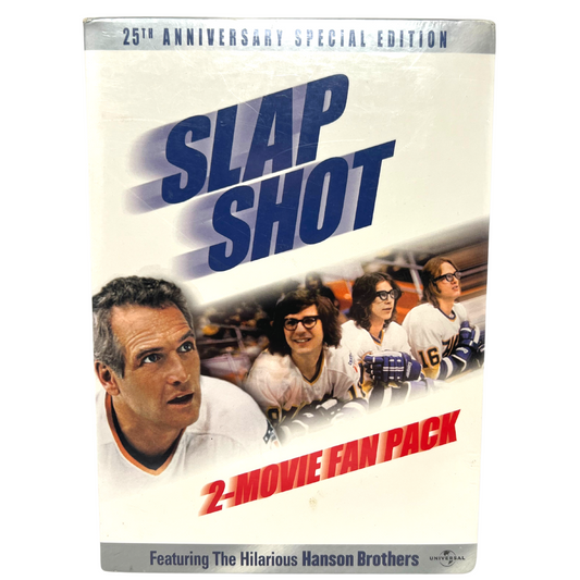 Slap Shot 2-Movie Fan Pack (DVD, 2014) Hanson Brothers Sports New and Sealed!!!